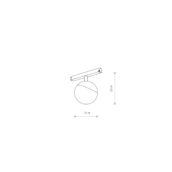 LVM LID LED 8W wall lamp 3000K - Slika 2