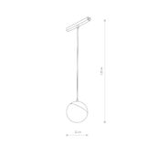 LVM LID LED 8W pendant 3000K - Slika 2
