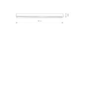 Plafonjera STRAIGHT LED BLACK CEILING 90 - Slika 2