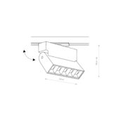 PROFILE FOCUS LED WH 4000K - Slika 2