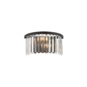 Zidna lampa CRISTAL BLACK wall lamp - Slika 2