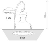 Spot lampa CHARLIE BLACK - Slika 6