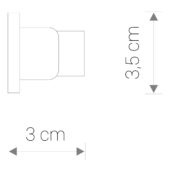 PROFILE DEAD END CAP BLACK - Slika 2