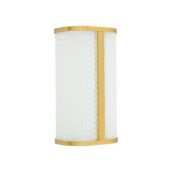 Zidna lampa PALMAS LED BRASS