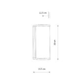 Zidna lampa PALMAS LED BRASS - Slika 8
