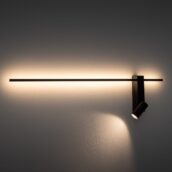 Zidna lampa EASY LED RIGHT BLACK - Slika 7