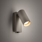 Zidna lampa FOURTY wall lamp SILK GRAY - Slika 2