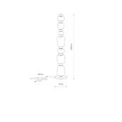 Podna lampa CERAMIC FLOOR LED 34W - Slika 7