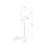 Podna lampa HOTEL PLUS floor lamp - Slika 8