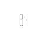 CAMELEON CYLINDER M TERRACOTTA - Slika 2
